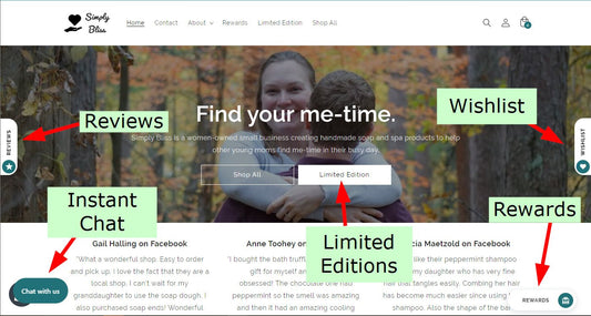 New Website = New Perks for YOU 💝 - Simply Bliss