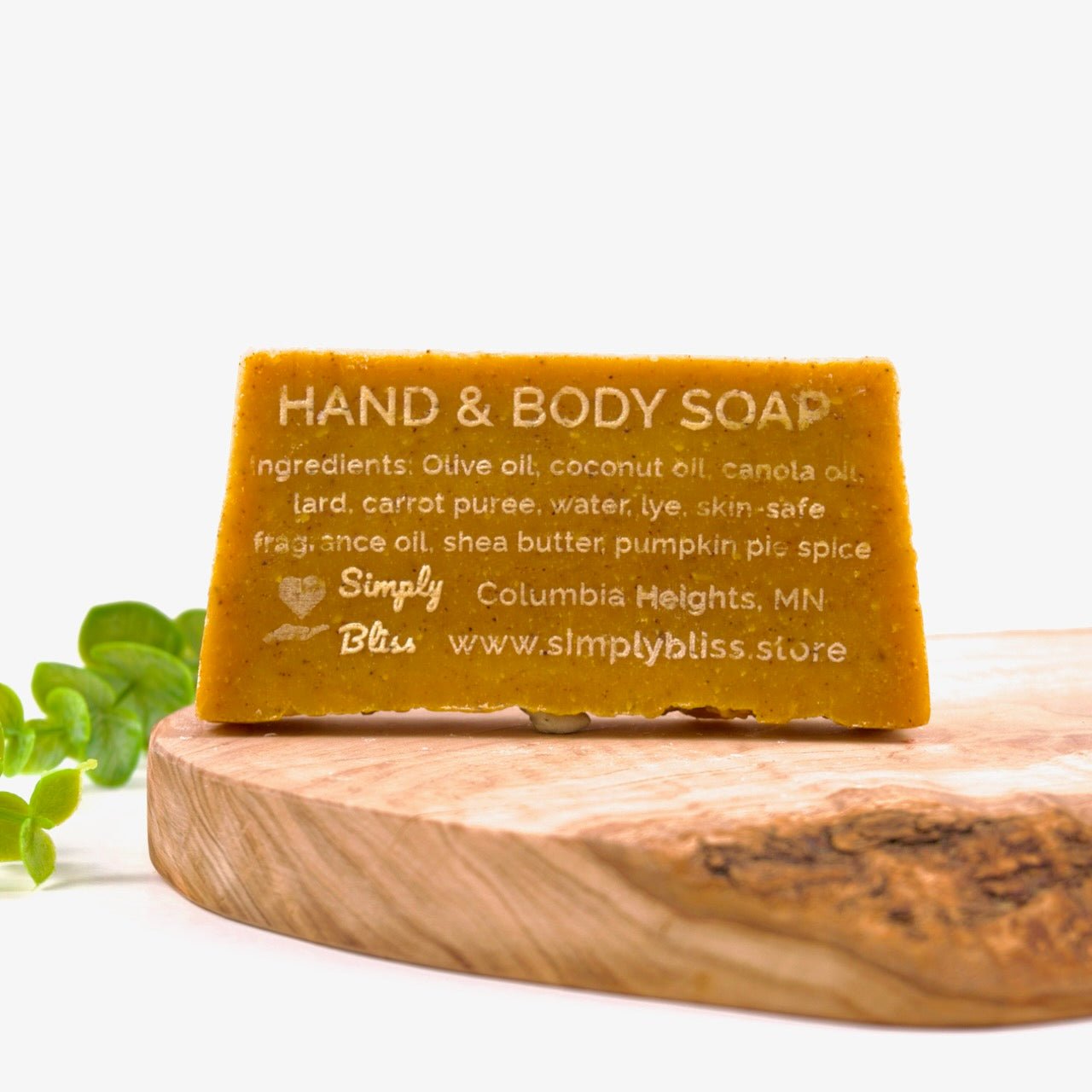 Hey There, Pumpkin Bar Soap - Simply Bliss