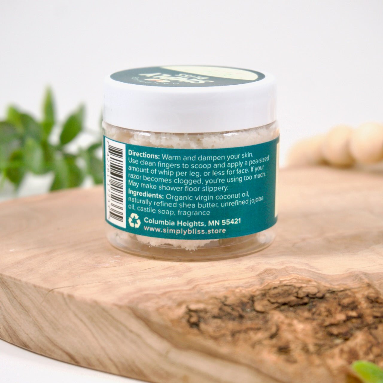 Unscented Shaving Whip - Simply Bliss