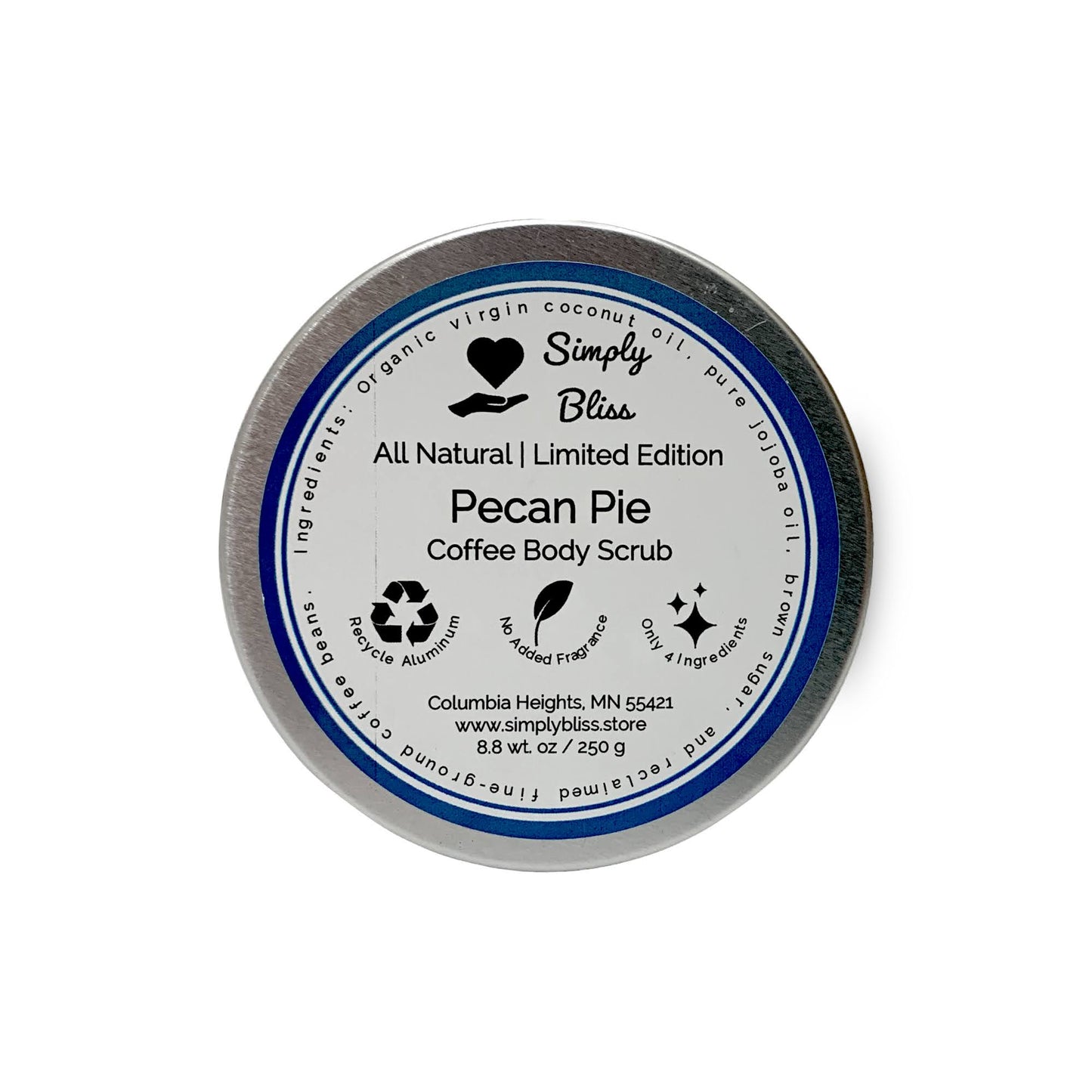 Pecan Pie Coffee Scrub - Simply Bliss