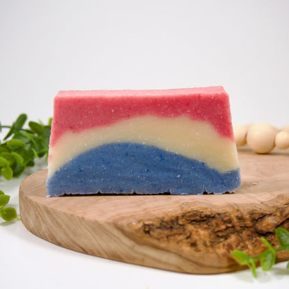 Red, White, & Blueberry Bar Soap - Simply Bliss