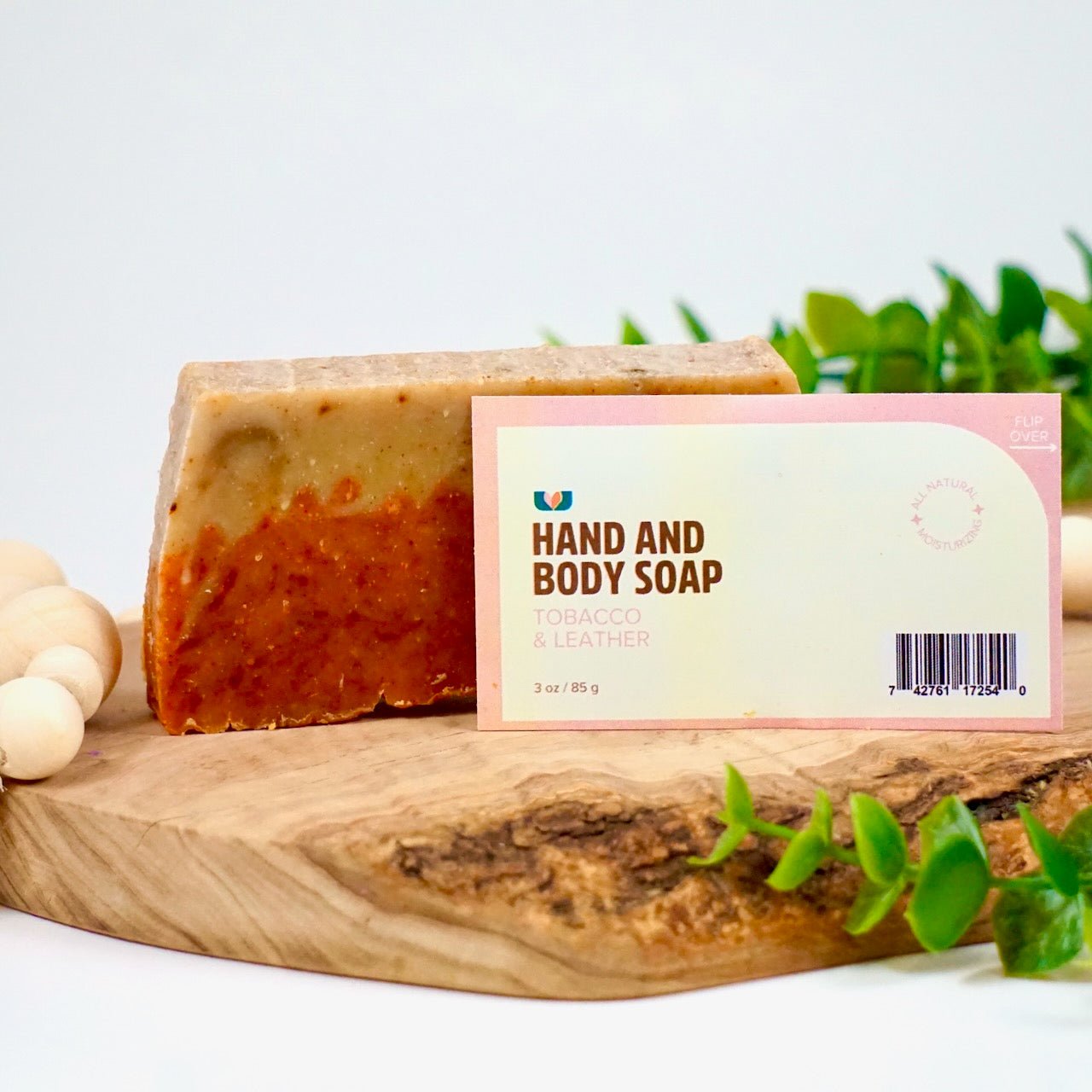 Tobacco & Leather Bar Soap - Simply Bliss