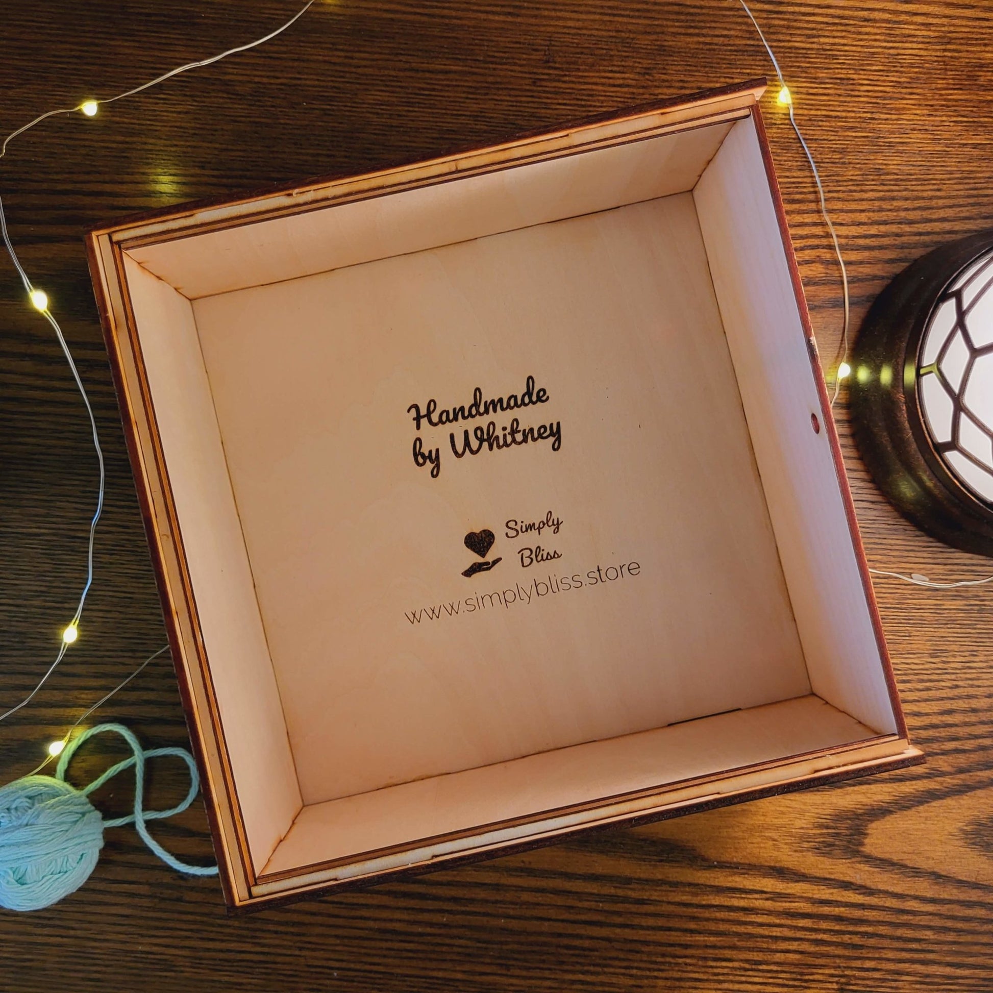 Wood Gift Box - Simply Bliss